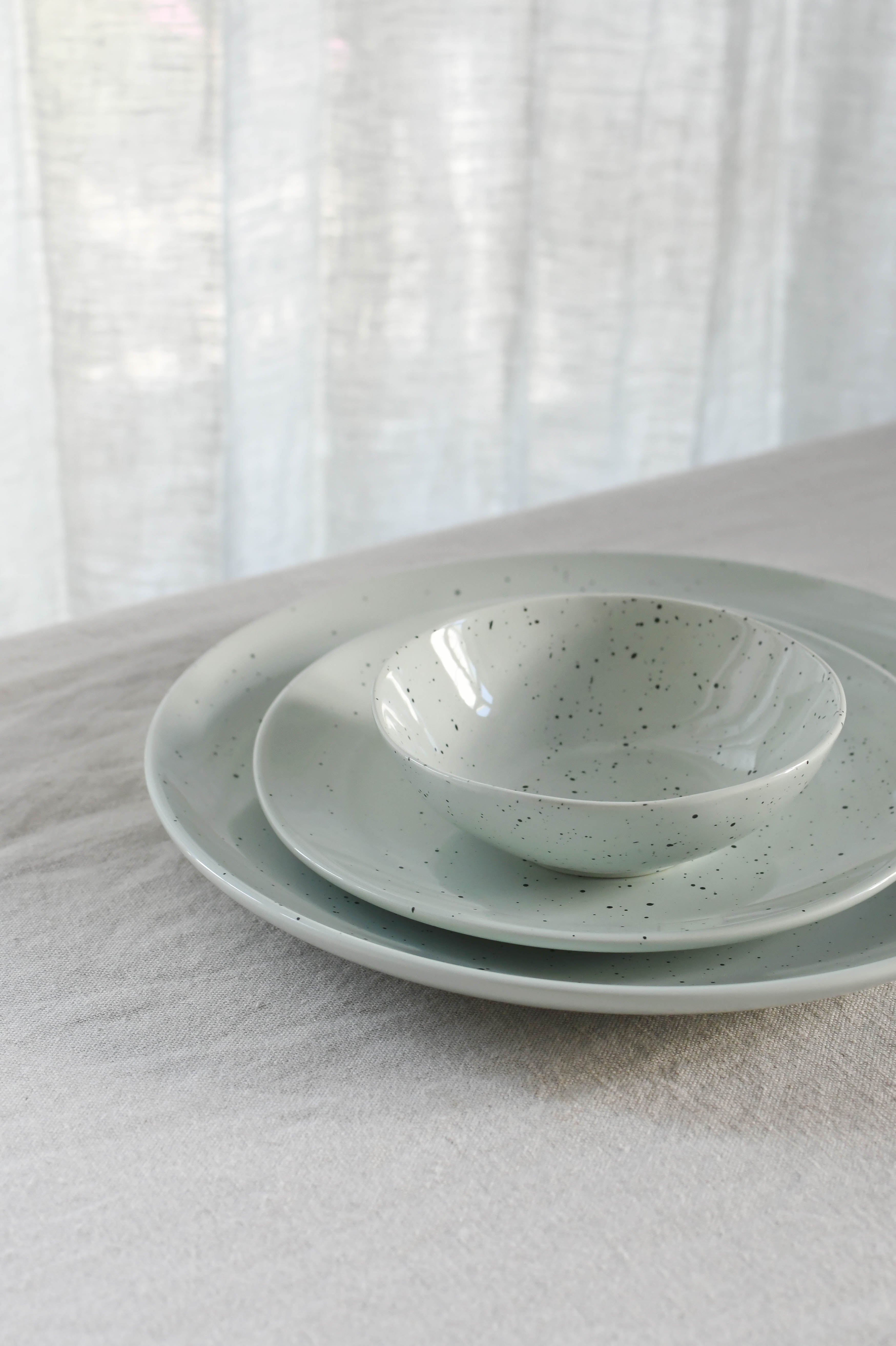 Splash frokosttallerken, blå - Ø21cm.